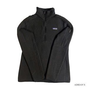 Patagonia Fleece Pullover Black | Quarter Zip